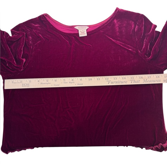 Sundance Velvet silk blend top - Picture 3 of 5